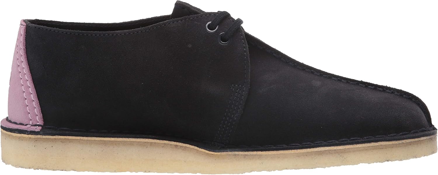 black leather desert trek clarks