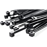 SNUG Fasteners (SNG898) 100 Qty 14 Inch Black Nylon 50 lb. Cable Zip Ties