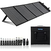 Intenergy 100W 12V Foldable Solar Panel – Monocrystalline Portable Charger for Camping, Laptop & Smartphone with 5V USB & 18V DC Output