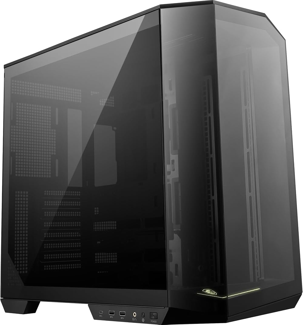 MSI MAG PANO 100L PZ ATX PC Case with Vertical GPU Bracket USB 20Gbps-C