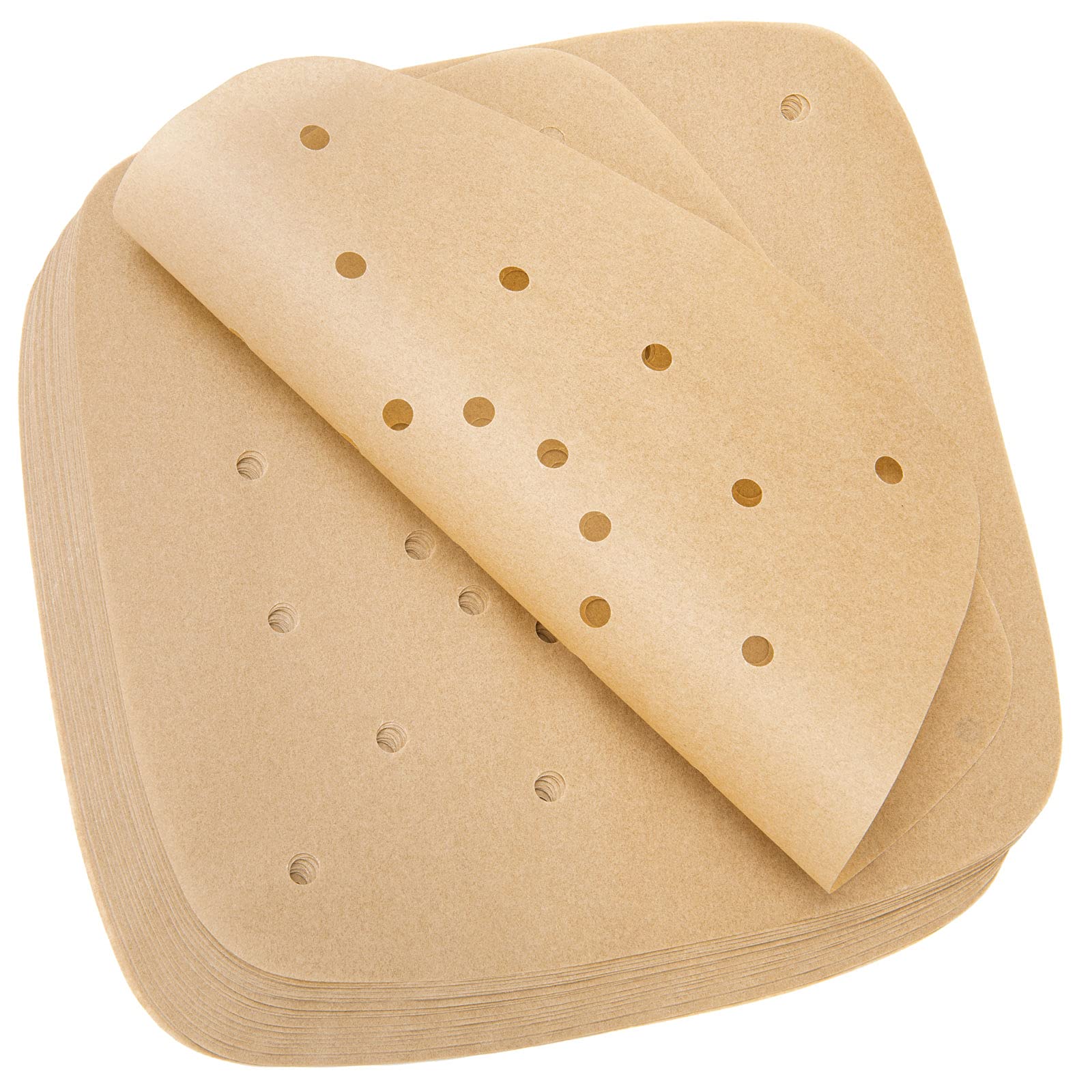 Photo 1 of 200pcs Air Fryer Parchment Paper Disposable Liner 8.5inch, Premium Perforated for Air Fryer, Streamer, Pans, No Burn, Easy Cleanup