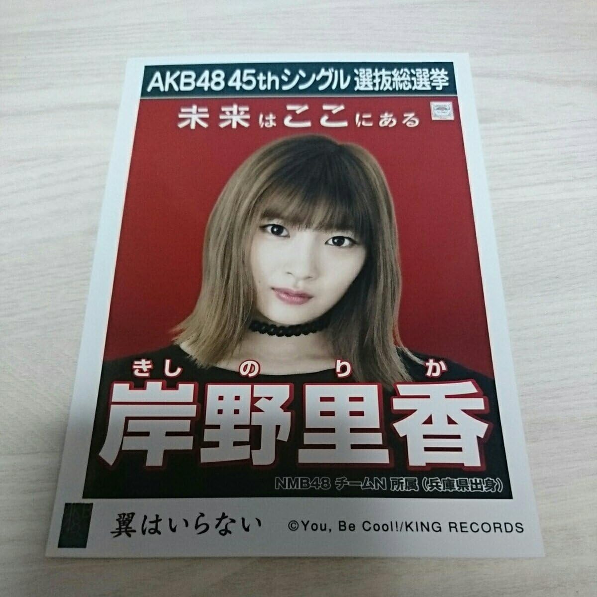 Amazon Co Jp Nmb48 翼はいらない 選抜総選挙 劇場版 岸野里香 ホビー 通販