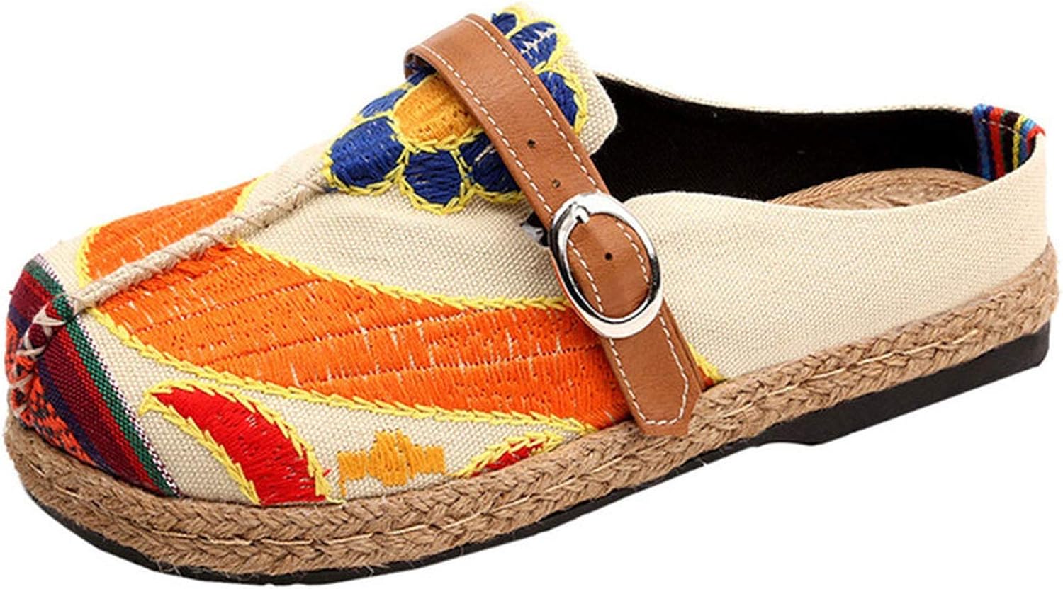 vintage boho flower shoes