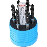 YG-1 Blue Ring Drill and Tap Kit 1/4-20, H5,Spiral Flute