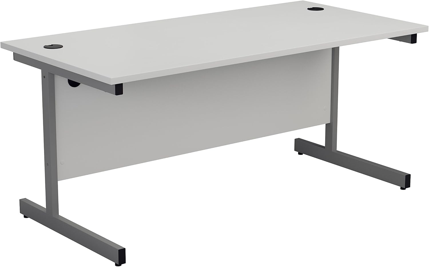 Office Hippo Heavy Duty Rectangular Cantilever Office Desk, 120 x 80 x