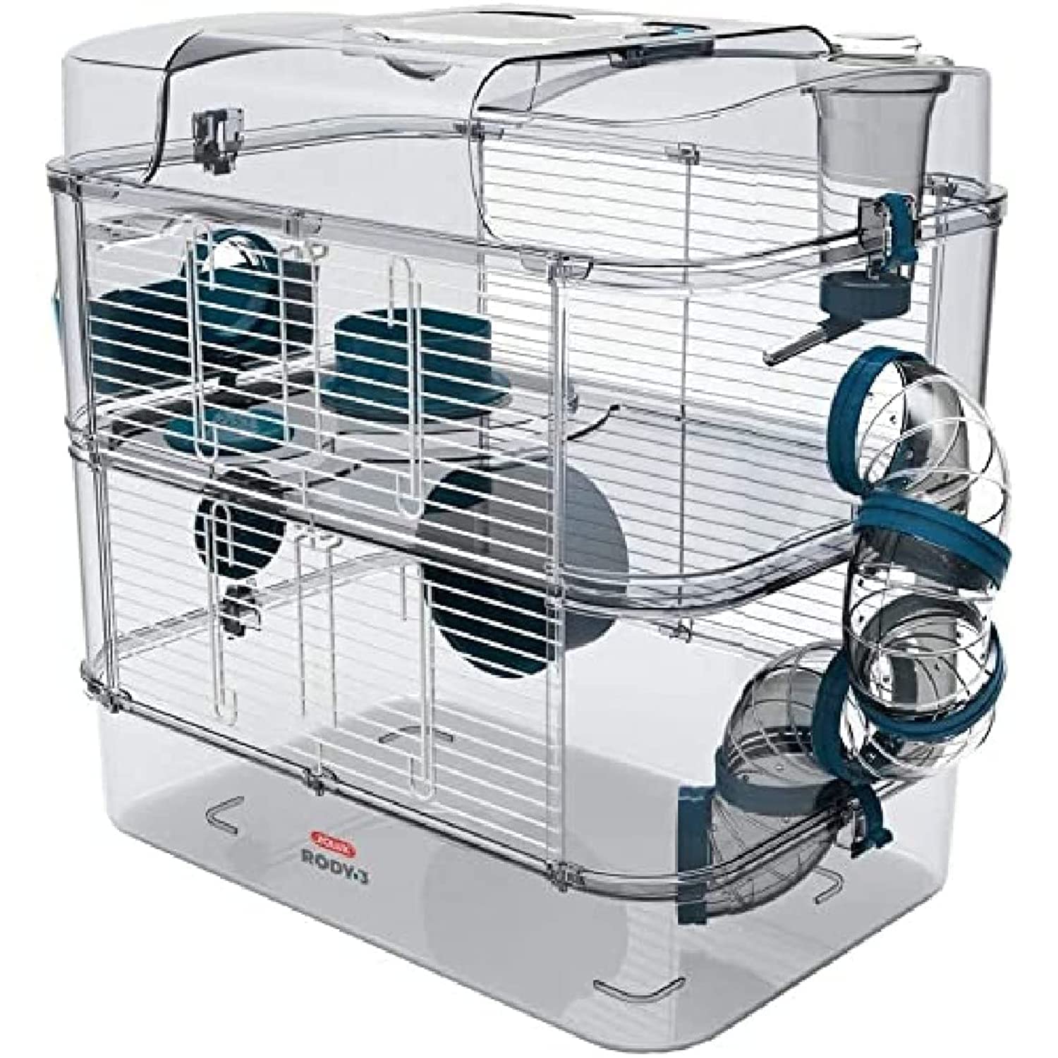 Zolux Hamster Mouse Gerbil Cage 3" Duo