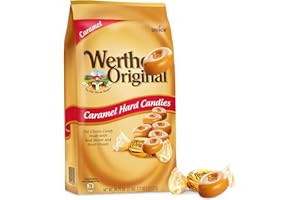 SWEETSIDE CANDY CO. Original Caramel Hard Candy, 2.4Lbs Pack of Carmels Candy, Ideal for Sharing, Snacking, Parties and Gifting,