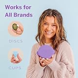Pixie Cup Menstrual Cup Sterilizer - Compact & Microwavable Cleaner view 2