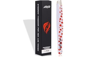 ARSH SPORTS Professional Tweezers For Women Facial Hair - Eyebrow Plucker Tweezers For Men, 4Pcs Tweezer Set For Women's Grooming, Face Hair Removal Tweezers For Women, Precision Ingrown (Red-Heart 1PC)
