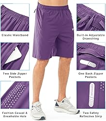 NORTHYARD Men's Athletic Running Shorts Quick Dry