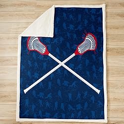 Lacrosse Fuzzy Throw 50"x60" Sports Ball Game