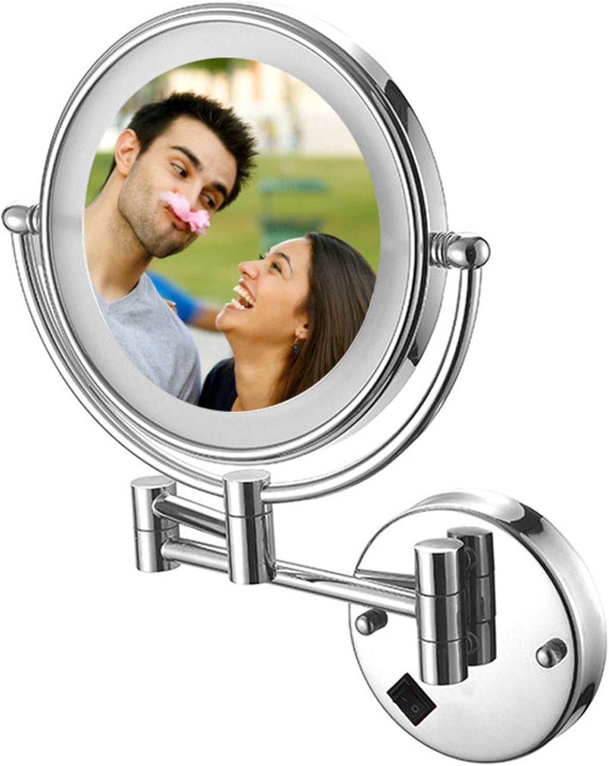Best Wall Mounted Cosmetic Mirror at Kurt Spencer blog