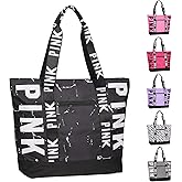 Boomistry Travel Tote Bag for Women, Large Waterproof Beach Bag for Daily