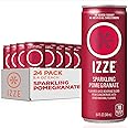 Izze Sparkling Juice, Pomegranate, 8.4 Fl Oz (Pack of 24)