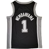 Victor Wembanyama Black Youth Basketball Jersey