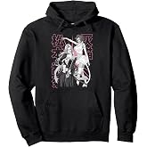 Bleach Rangiku and Haineko Silhouette Pose Anime Pullover Hoodie