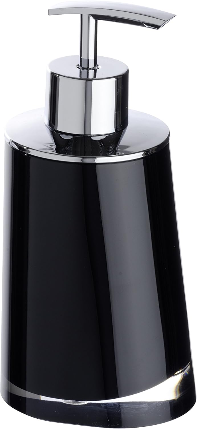 WENKO 20253100 Seifenspender Paradise Black Fassungsverm gen 0 24 L 
