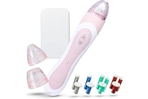 PMD Beauty Personal Microderm Elite Microdermabrasion Machine, Kit for Face, Body-Exfoliating Crystals and Vacuum Suction for Fresh, Radiant Skin-Three Speed and Suction