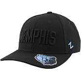 ZHATS NBA Unisex-Adult NBA Officially Licensed Adjustable Snapback Hat Contender Black