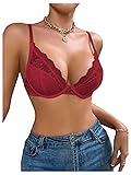 SOLY HUX Women's Sexy Lace Bras Underwire Everyday