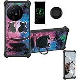 Aroepurt for TCL 60 XE NXTPAPER 5G Case Compatible for TCL 50 XL / 50 XL Nxtpaper 5G Phone Case Cover[Hard PC + Soft Silicone] [Luminous Effect] YGH-BQ