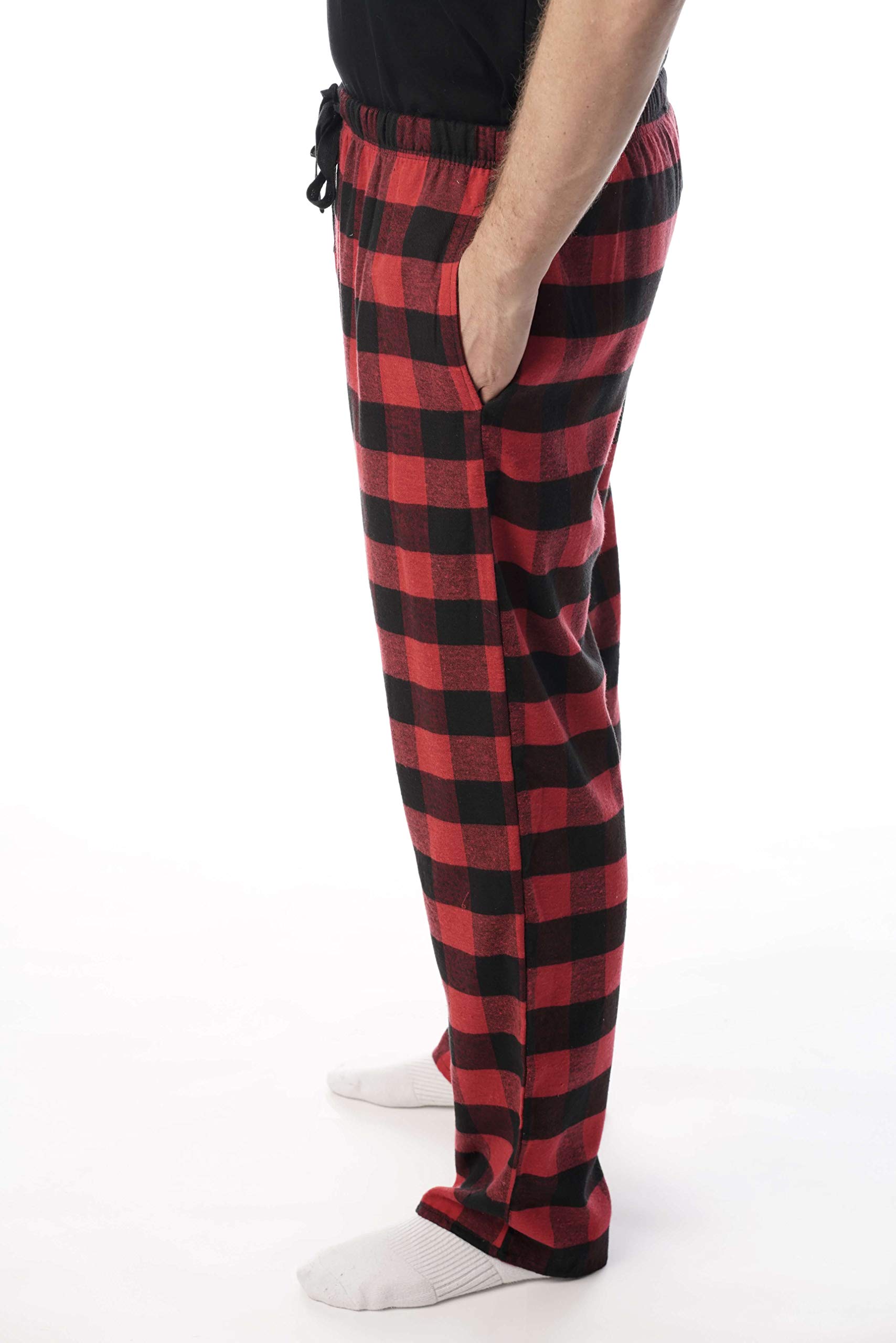 Discover more than 67 mens black flannel pajama pants super hot in