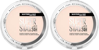 Maybelline SuperStay 24H Hybrid Powder Foundation 03 Pack of 2