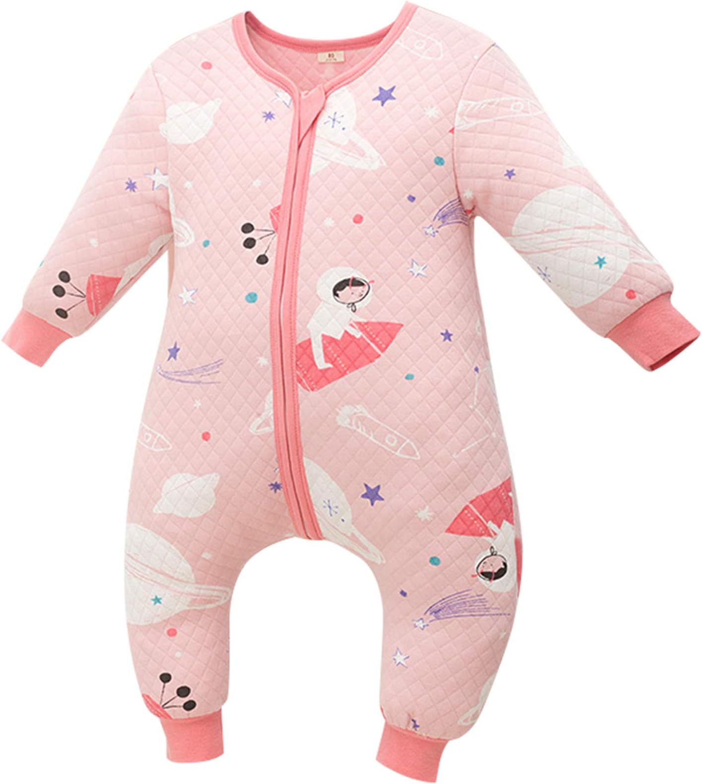 Baby Sleeping Bag 2 tog Toddler Sleeping Sack with Legs Zipper Front