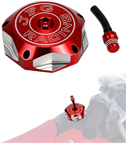 Amazon.com: ZETA RACING - Tapa de gasolina para motocicleta