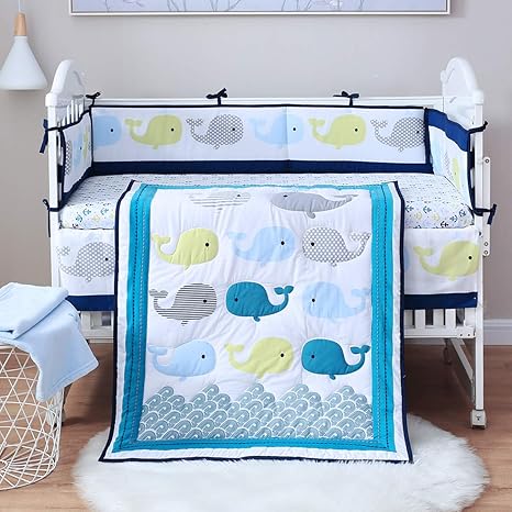 portable crib bedding sets for girl