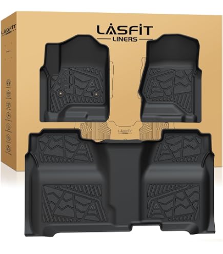 Set Tappetini Gomma TPE per Silverado 2014-2019 Crew Cab 4pz