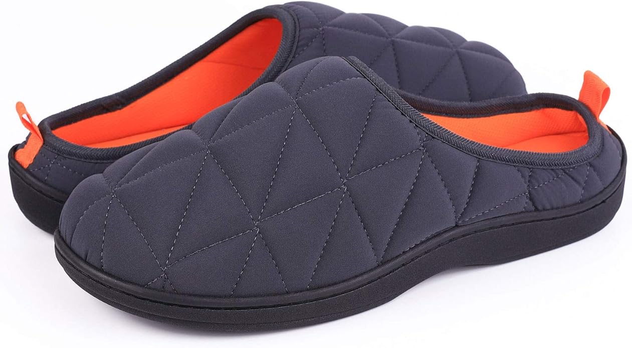 Men�s Memory Foam House Slippers Warm Cozy Men�s Memory Foam House Slippers Warm Cozy