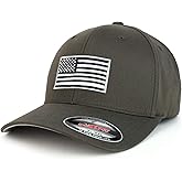 Armycrew USA American Flag Embroidered Cap Fits Up to 3XL