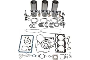 WSBAODAN D905 Overhaul Rebuild Kit Compatible with Kubota D905 D905E B905B B905H Engine B1700DT BX2200D BX23LB BX22 Tractor Replacement Parts