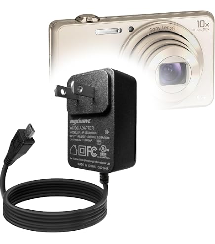 Amazon.com : Micro USB Battery Charger for Sony Cyber-Shot DSC