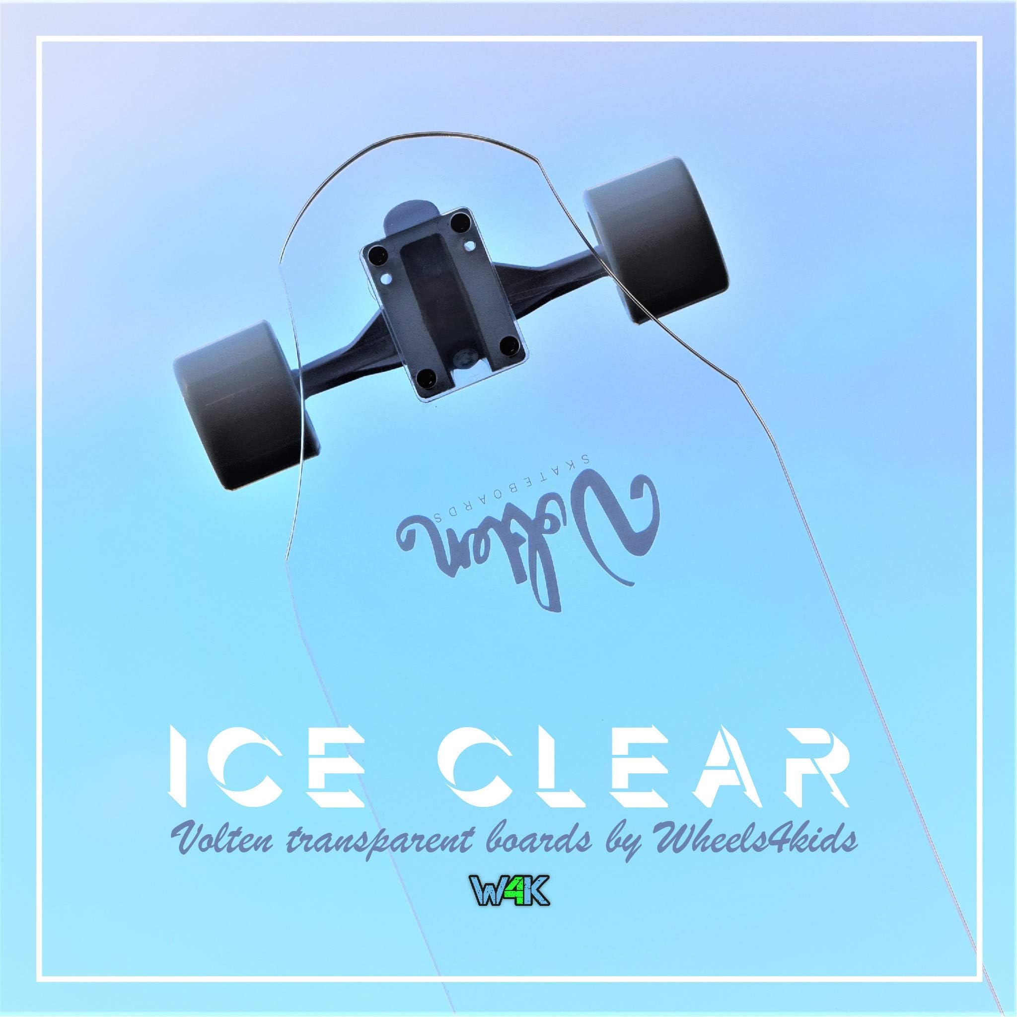 VOLTEN – Voltes Skateboards Longboard Voltes Ice Transparent 32 x 10"