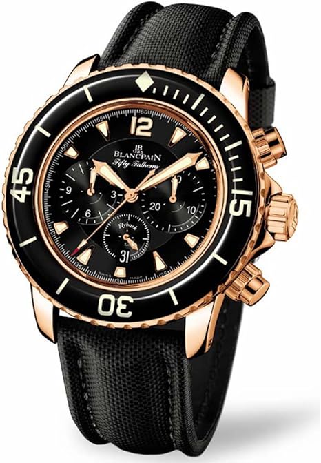 Blancpain Men's 5085F.3630.52 Fifty Fathom Automatic Flyback Chronograph Watch