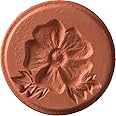 JBK Pottery Terra Cotta Cookie Stamps (Flower)