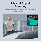 Revopoint MIRACO Plus 3D Scanner with Photogrammetry, 2K AMOLED, 20fps, 0.02mm view 7