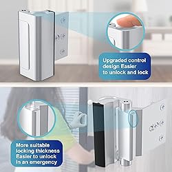 2Pack AceMining Door Reinforcement Lock Withstands