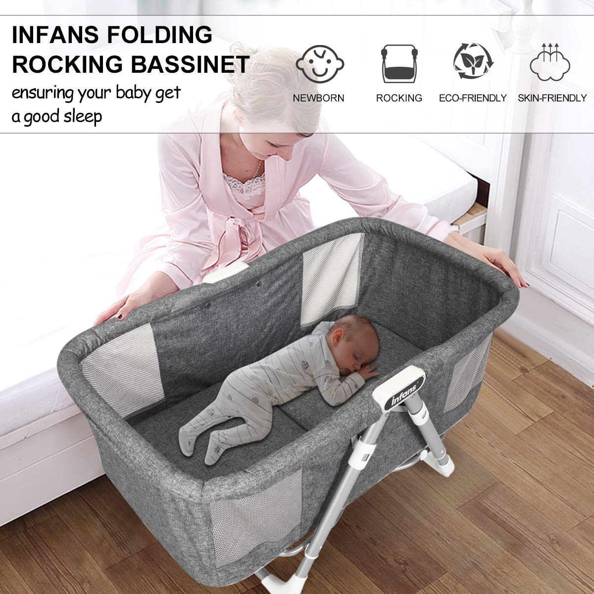 travel rocking bassinet