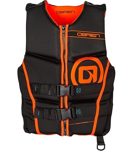 Amazon.com : O'Brien Men's Traditional Neoprene Life Jacket, Black