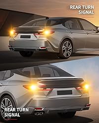 LASFIT T3 7443 7440 LED Bulb Amber for Toyota Camry