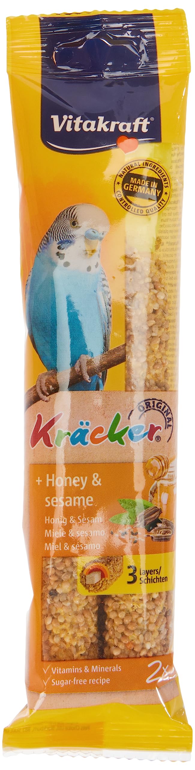 Vitakraft Parakeets Honey 60 g