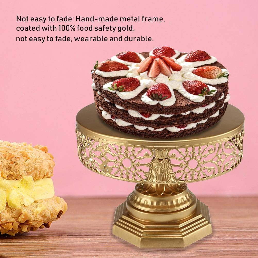 Clearance Up To 70 Gold Cake Stand Wedding Dessert Cupcake 10 Inch Round Cake Stands Metal Dessert Display Good Reputation Dnoodlehousespid Com