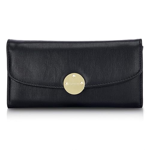 Caprese Brigetta Womens Wallet (Black)