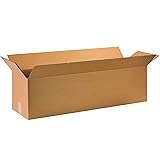 BOX USA 36x10x10 Long Corrugated Boxes, Long, 36L x