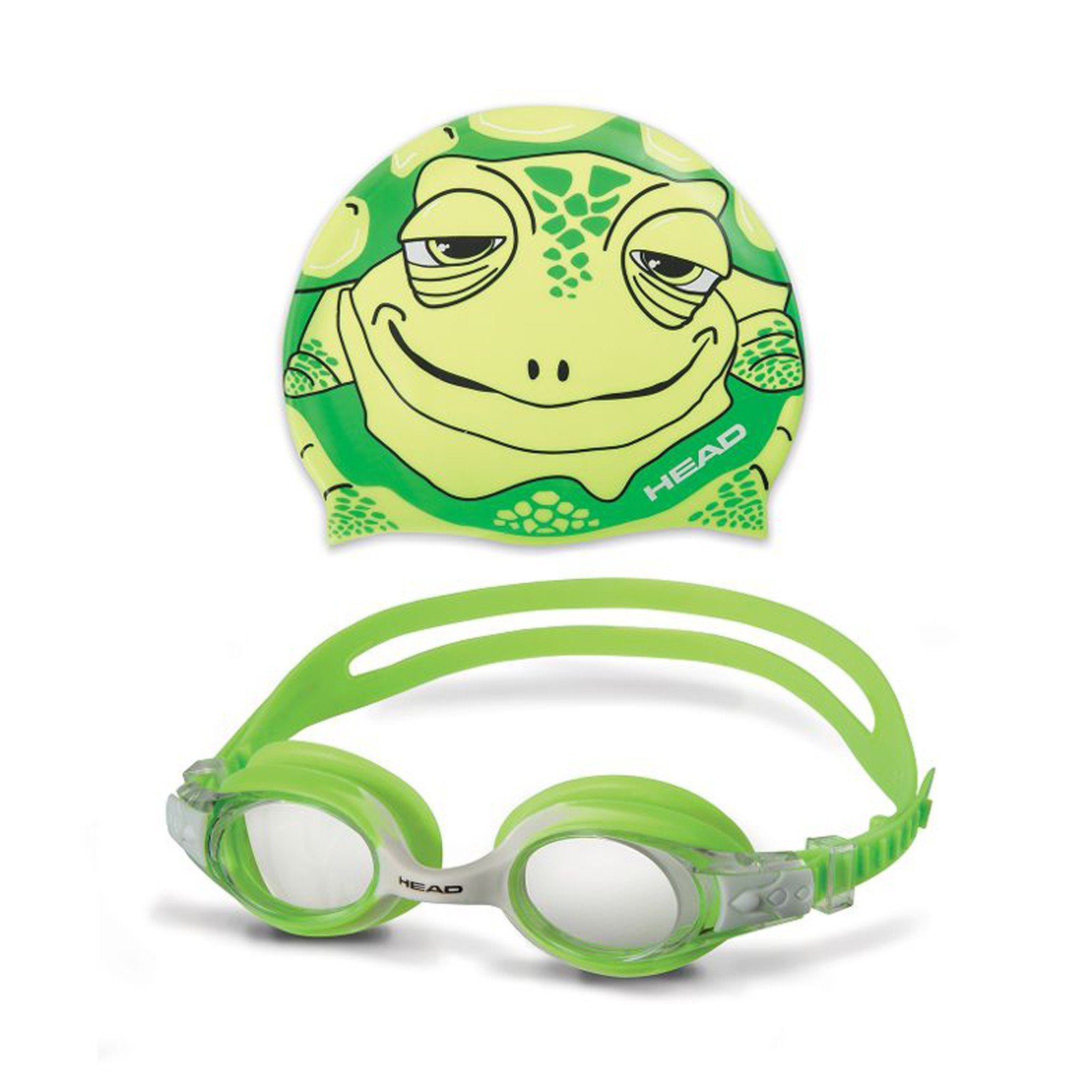 Head Set Meteor Character – Swimming Goggles Unisex, Unisex adult, Set Meteor Character, lime, one size