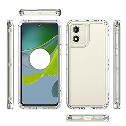 Elubugod Compatible with Motorola Moto E13 Case,3