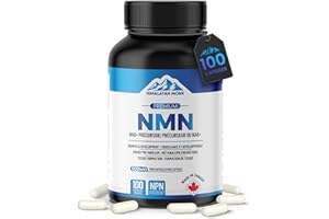 Ultra High Purity HIMALAYAN MONK Premium NMN Capsules ,30000 NAD+,500mg per Capsule,100 Capsules, NAD + Booster for Healthy A